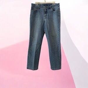 Bandolino Women’s Jeans | Mid-Rise Blue Denim |  sz 14